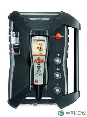 德图testo350 烟气分析仪的抽力测量