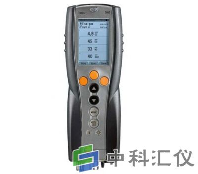 testo340烟气分析仪的燃气流量如何调用和测量?